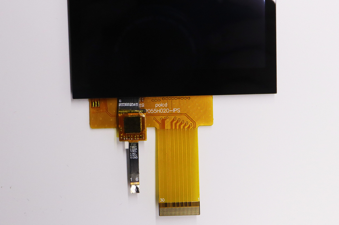 Polcd 5.5 นิ้ว IPS TFT LCD 720x1280 มุมการดูเต็มกับ MIPI อินเตอร์เฟซ LCD Display Module