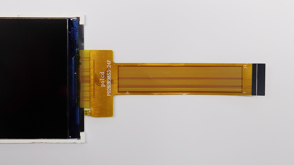Polcd 2.8 นิ้ว TFT Display 240x320 IPS Screen ความละเอียดสูง 1200:1 TFT Panel LCD Module
