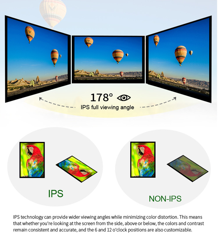 Polcd 2.8 นิ้ว 240x320 IPS TFT LCD Screen SPI JD9853 IC โมดูลิสต์ทุกมุมการดู