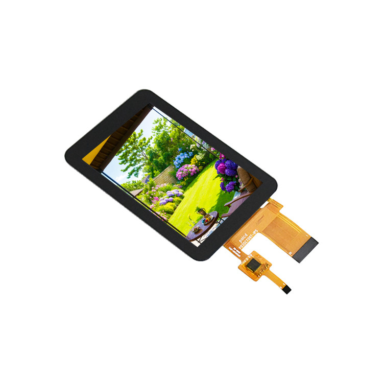 Polcd ความสว่างสูง 3.5 นิ้ว หน้าจอ LCD TFT ขนาดเล็ก 30pin 320*480 Capacitive Touch Screen