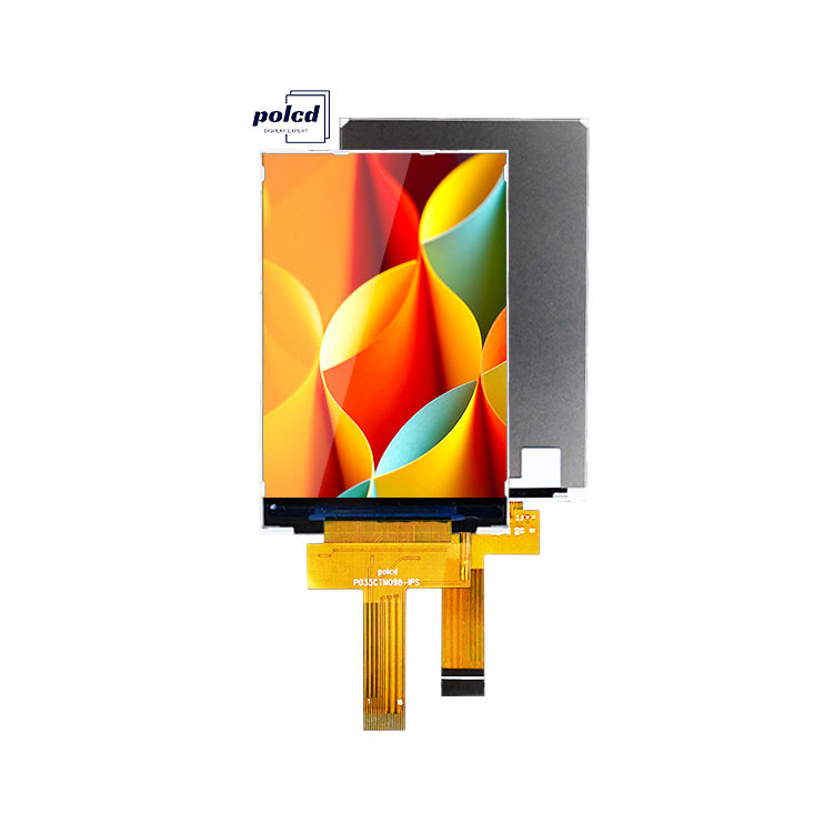 Polcd 3.5 นิ้ว IPS มุมการดู 320x480 TFT Display มิพี อินเตอร์เฟส 3.5'