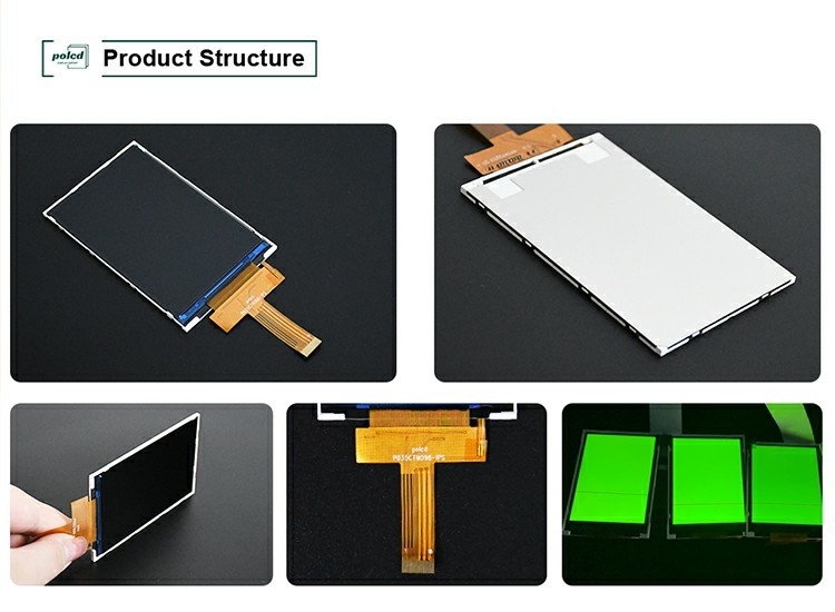 Polcd 3.5 นิ้ว IPS TFT LCD 320*480 Ili9488 Drive Ic 600: 1 โมดูลจอจอจอ LCD