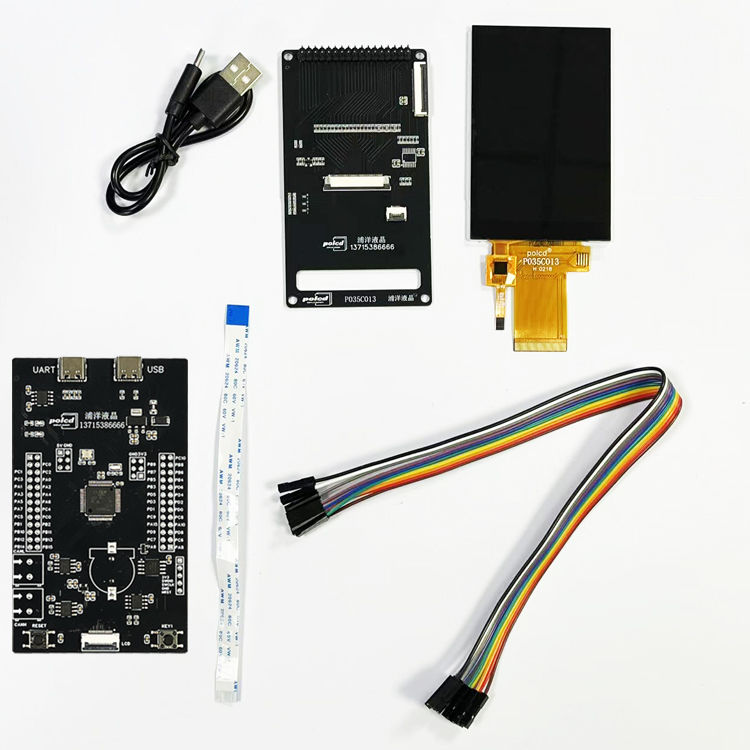 Polcd 3.5 นิ้ว LCD Screen Custom PCB Manufacturer ประกอบแผ่นวงจรพิมพ์หลายชั้น