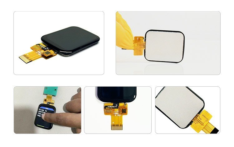 Polcd หน้าจอสัมผัส 1.69 นิ้ว Lcd Display 240x280 SPI อินเตอร์เฟซ โมดูล TFT ขนาดเล็ก