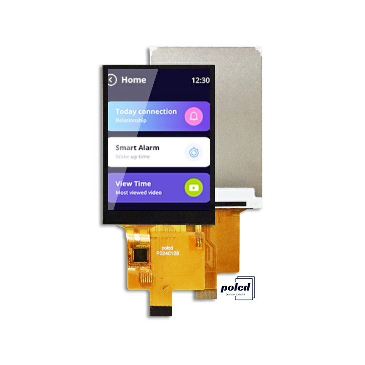 Polcd TFT 2.4 นิ้ว Spi อินเตอร์เฟซ LCD 240*320 RGB สีจอสัมผัส ST7789V 16pin 2.4 TFT Display