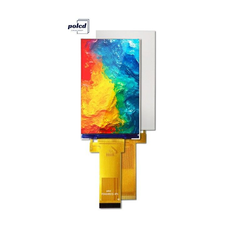 Polcd Custom RGB 24bit Interface 4.0 Inch 480*800 ดอท สีเล็ก TFT LCD Display Panel หน้าจอ