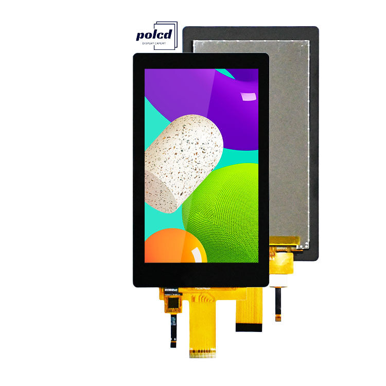 Polcd 5 นิ้ว TFT LCD Module 720*1280 IPS มุมการดู แพนลิสต์สัมผัสจุจุจุ