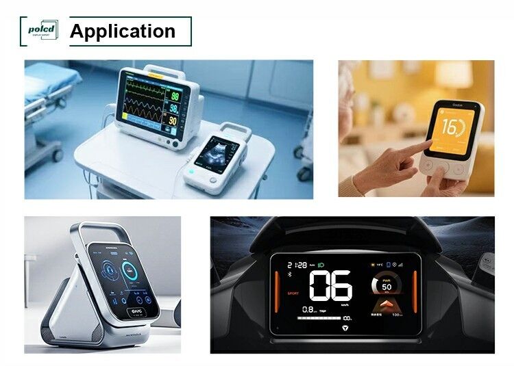 Polcd 3.5 นิ้ว LCD Touch Display หน้าจอ 320 * 480 SPI MCU อินเตอร์เฟซ IPS มุมมองเต็ม โมดูลสัมผัส