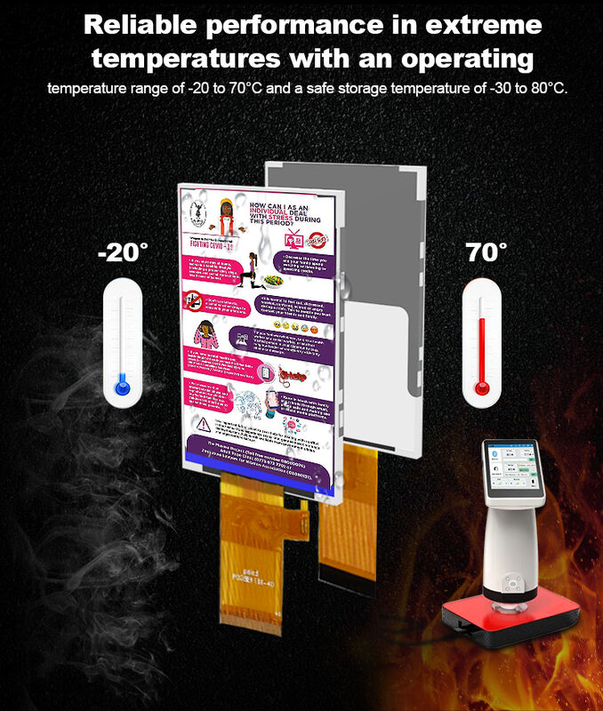 หน้าจอ LCD แบบ Transflective Polcd ขนาด 2.8 นิ้ว 240*320 ST7789T3 Mcu Spi Interface โมดูลแสดงผล LCD TFT IPS ขนาด 2.8