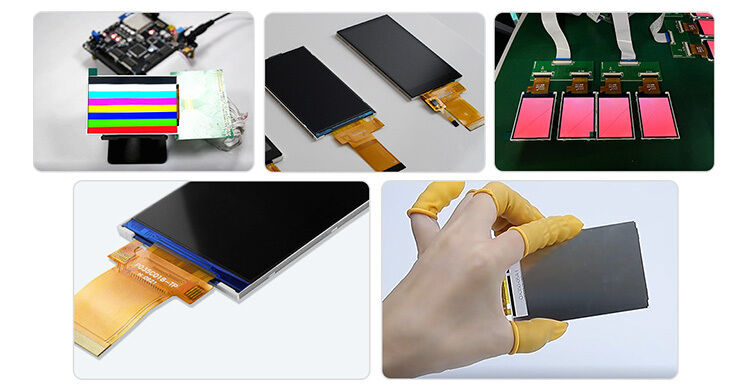 Polcd ILI9488 จอแสดงผล TFT LCD 12 0'CLOCK 3.5 TFT LCD Raspberry Pi 48.96 มม.