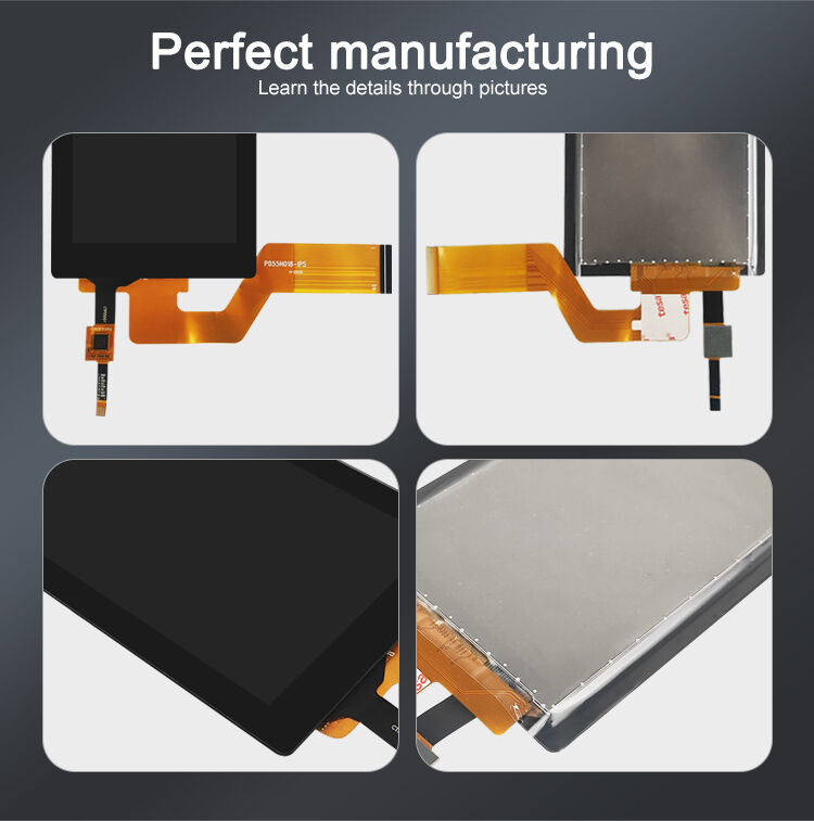 Polcd ความสว่างสูง 5.5 นิ้ว TFT Screen Module 720x1280 40 PIN LCD Display สําหรับอุตสาหกรรมการแพทย์