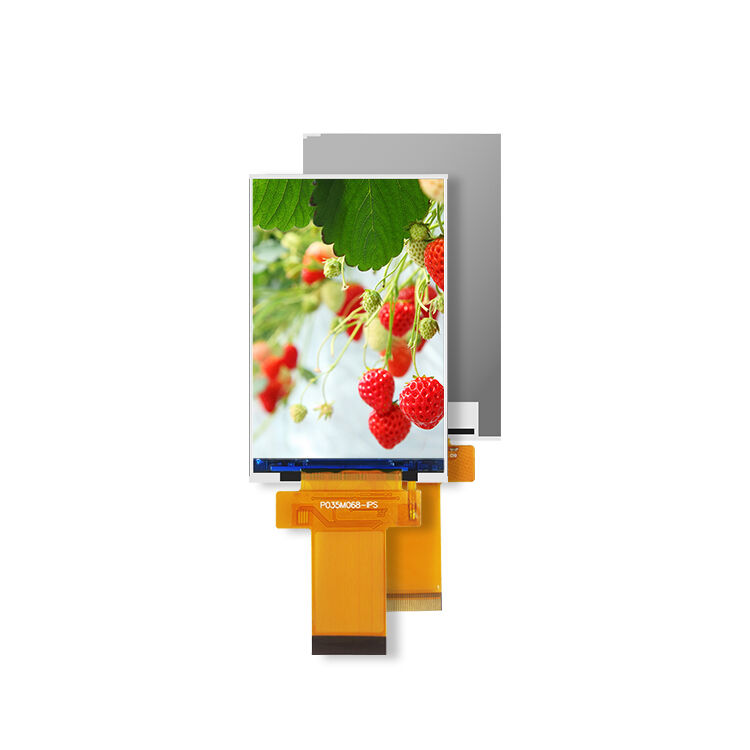 จอ LCD แบบกำหนดเอง Polcd ขนาด 3.5 นิ้ว อินเทอร์เฟซ RGB 320*480 IPS หน้าจอสัมผัส โมดูล LCD TFT ขนาด 3.5 นิ้ว