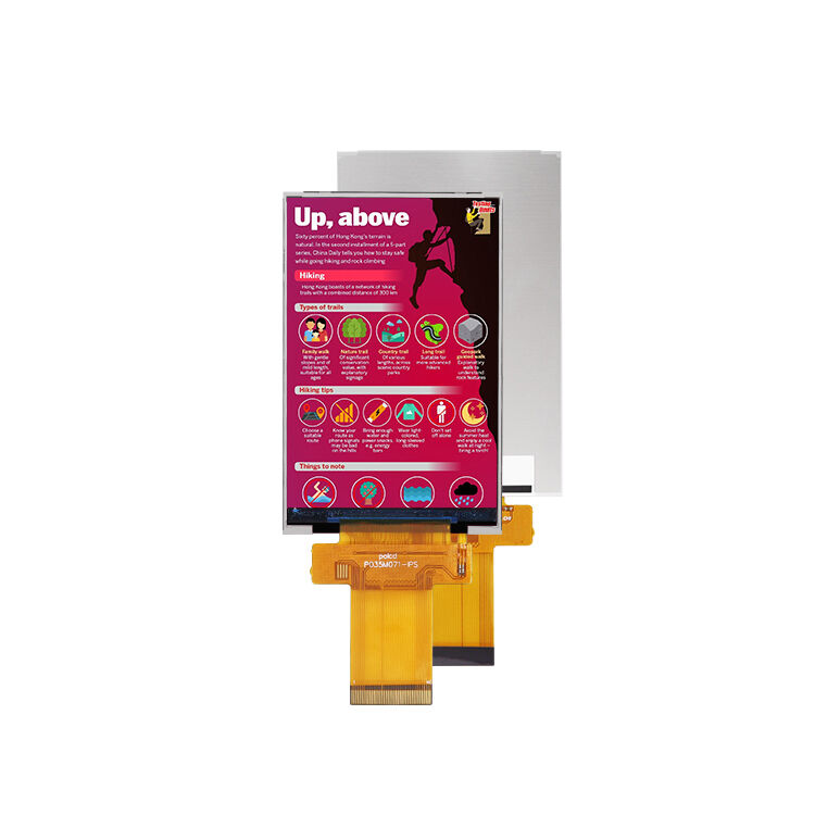 โมดูลจอ LCD Polcd ขนาด 3.5 นิ้ว ความละเอียด 320X480 พิกเซล หน้าจอ IPS อินเทอร์เฟซ SPI MCU จอแสดงผล TFT รุ่น ILI9488