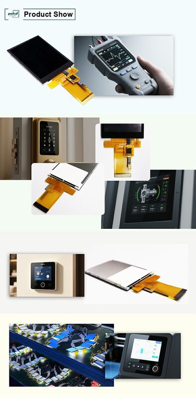 Polcd Custom Industrial 2.8 นิ้วแผงแสดงผล RGB โมดูล TFT LCD แบบ Capacitive กันน้ำพร้อมหน้าจอสัมผัส