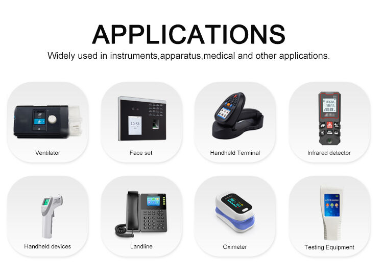 Polcd 2.8 นิ้ว ไมโครจอ คุณภาพสูง Tft Screen 16 บิต MCU SPI อินเตอร์เฟซ มาร์ต LCD Module