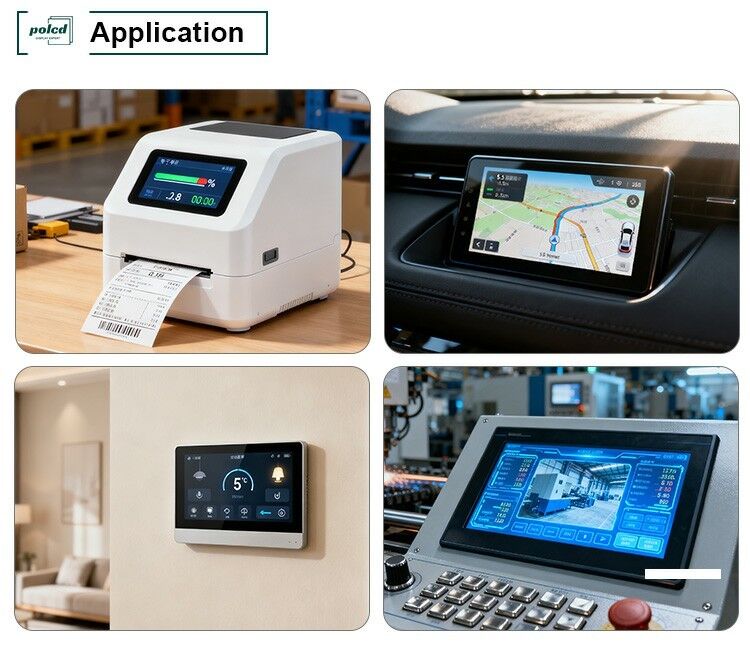 Polcd 4.3 5 นิ้ว Multi-function HD-MI Controller Board Universal Touch Driver สำหรับ Raspberry Pi จอแสดงผล IPS
