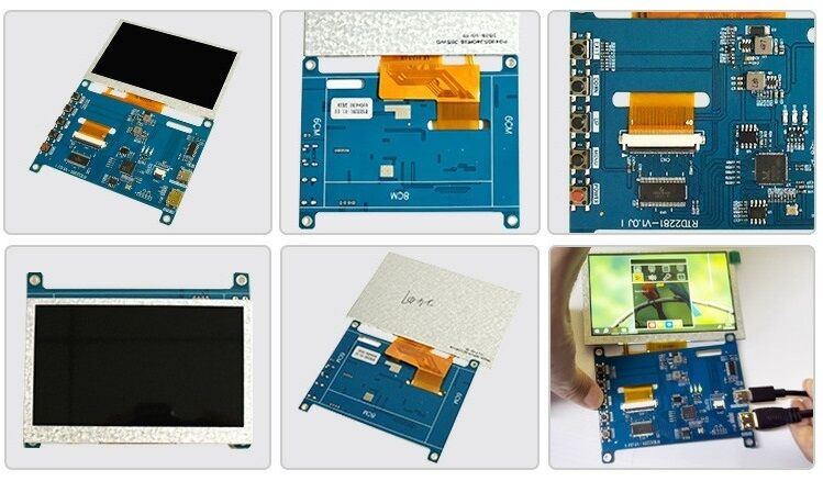Polcd 4.3 5 นิ้ว Universal LCD Driver Board HD-MI USB Controller Board RTD2281 สําหรับโมดูลจอ LCD TFT