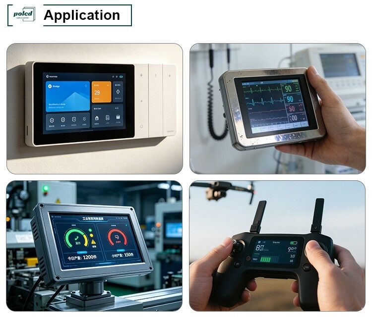 Polcd 4.3 นิ้ว 5 นิ้ว Multi-function HD-MI USB LCD Driver Board สําหรับการทําเอง มอนิเตอร์ Raspberry Pi Display