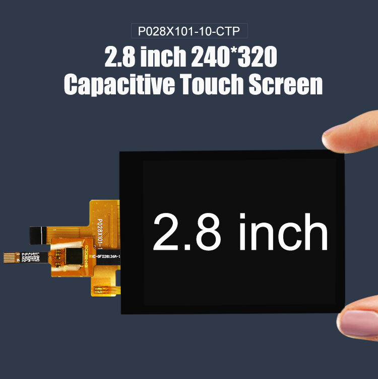 Polcd จอแสดงผล TFT ขนาด 2.8 นิ้ว 240x320 ST7789V อินเทอร์เฟซ SPI 10 พิน หน้าจอสัมผัสแบบคาปาซิทีฟ โมดูล LCD ขนาด 2.8 นิ้ว