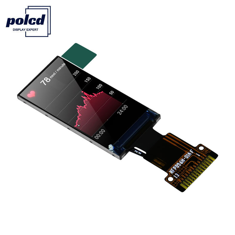 Polcd ST7735S 0.96 จอแสดงผล LCD 13 ขา 80X160 จอแสดงผล TFT ขนาดเล็ก 4 บรรทัด SPI