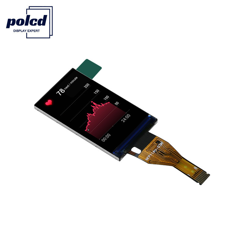 Polcd ความละเอียด 135X240 Ips St7789v 1.14 นิ้ว 262K หน้าจอแสดงผล LCD ขนาดเล็ก 8 ขา