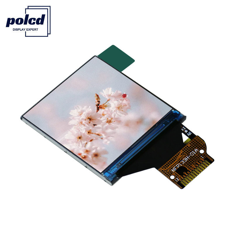 Polcd 4 Wire Spi TFT LCD Display 1.33 นิ้ว 240x240 Ips Lcd ISO9001