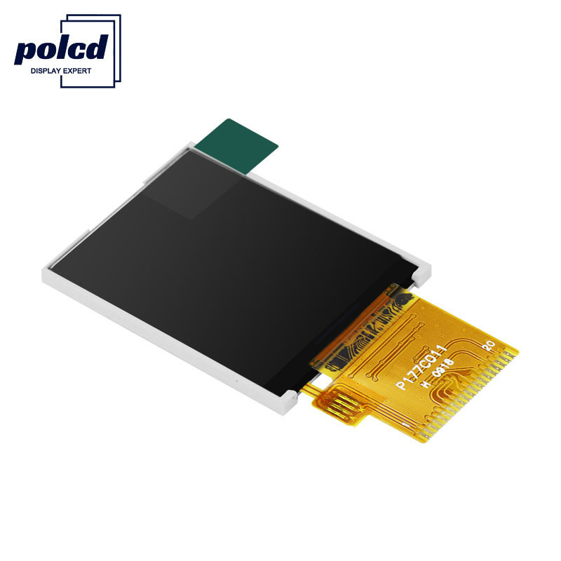 Polcd RGB 24 บิต 1.77 TFT LCD 128 * 160 ST7262 300 Nit LCD แผงสัมผัส