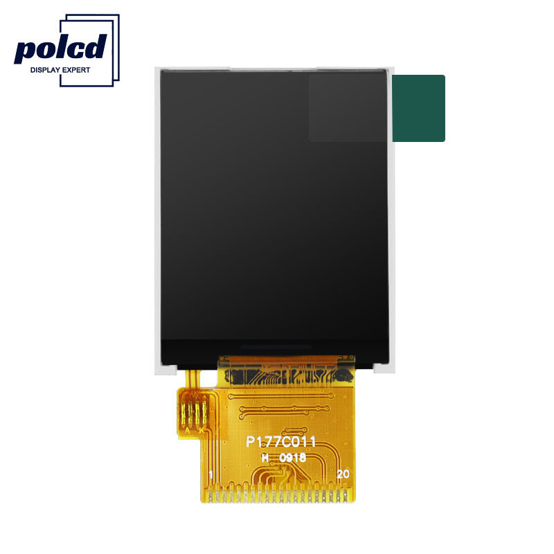 Polcd ความละเอียด 128 * 160 1.77 TFT LCD ST7735S จอแสดงผล TFT LCD เพื่อการพาณิชย์