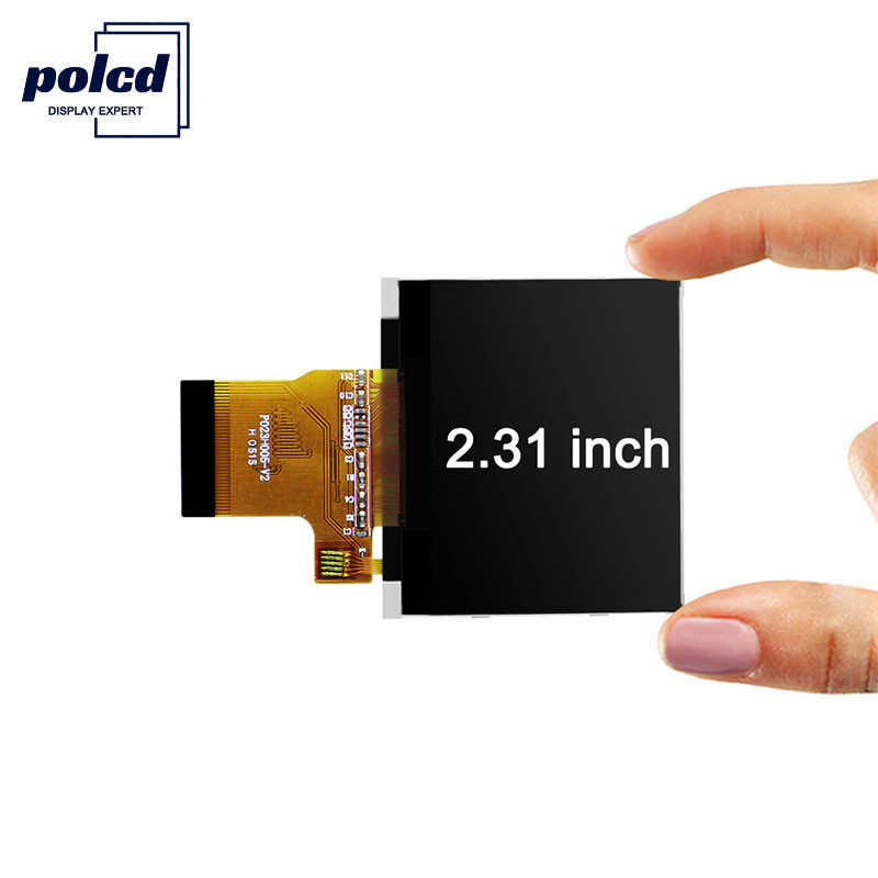 Polcd 8080 MCU 2.31 นิ้ว LCD ILI9342C จอแสดงผล LCD ความสว่างสูงสำหรับการแพทย์