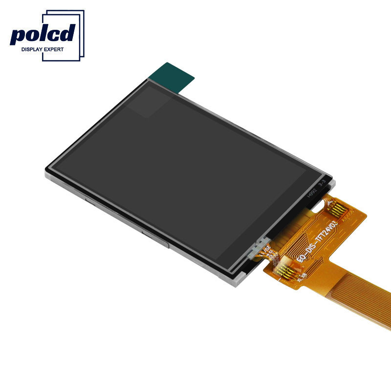 Polcd 8080 MCU 8 บิต 2.4 นิ้ว TFT Lcd ISO9001 240x320 Lcd เพื่อการพาณิชย์