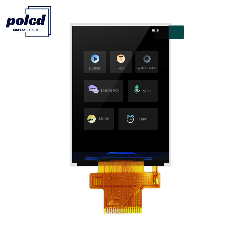 Polcd 18 Pin 2.4 Spi TFT LCD Display ST7789V2 หน้าจอสัมผัส TFT