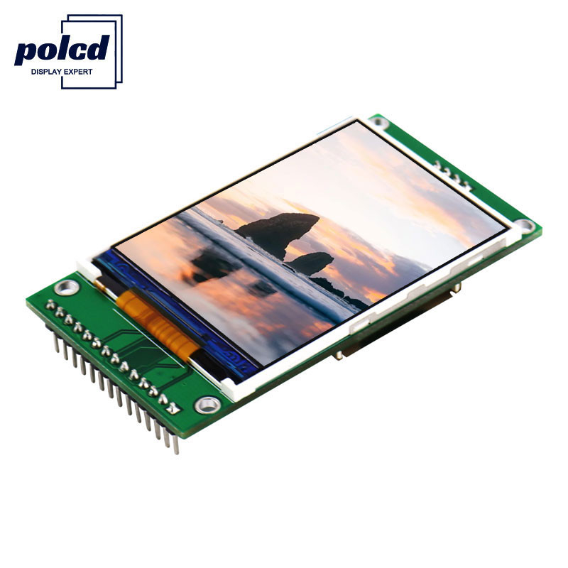 Polcd 240X320 2.4 นิ้ว TFT หน้าจอสัมผัส 260 Nit LCD แผงสัมผัส ST7789V2