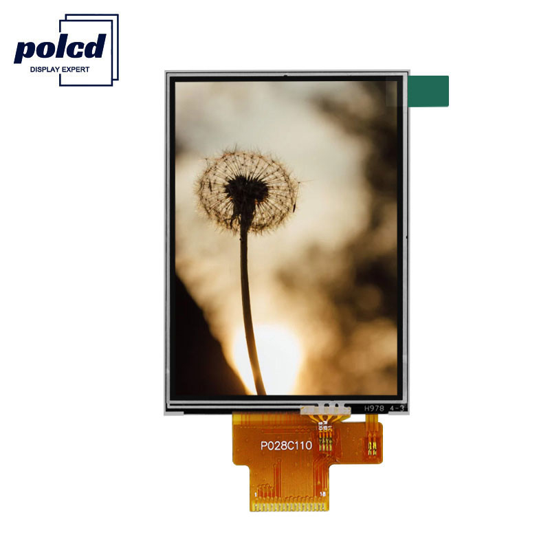 Polcd 4 Wire SPI 2.8 โมดูล LCD RoHS 240X320 TFT Resistive Touch Screen
