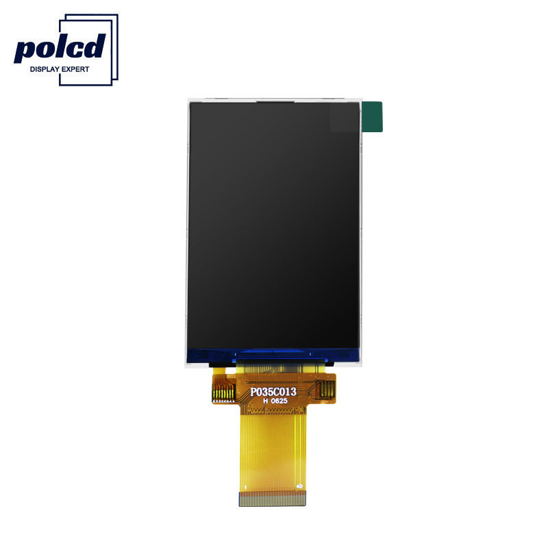 Polcd 8080 MCU 16 บิต 3.5 หน้าจอ LCD TFT 320x480 จอแสดงผล TFT LCD 73.44 มม.
