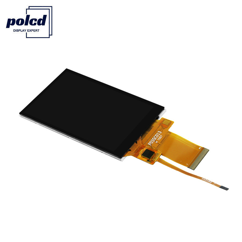 Polcd 450 Nit 3.5 จอแสดงผล TFT 16 บิต 320X 480 LCD แผงสัมผัส RoHS