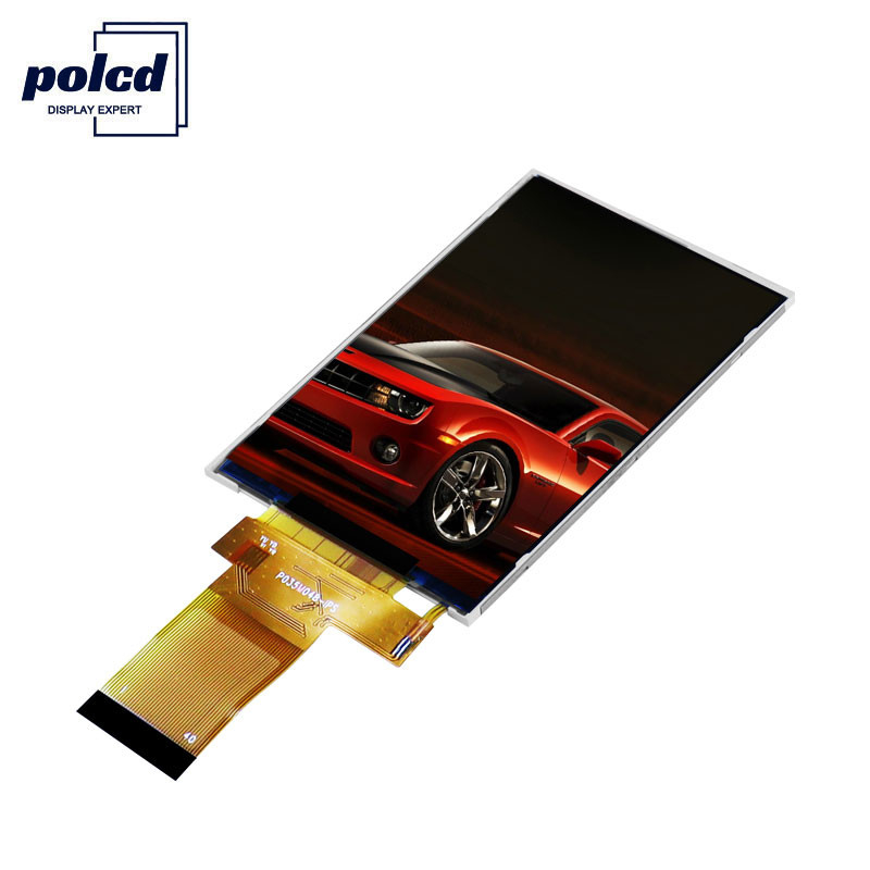 Polcd 350 Nit 800X480 จอแสดงผล Ips ขนาด 5 นิ้ว 18 บิต RGB Ips จอแสดงผล TFT 153 * 153 Um