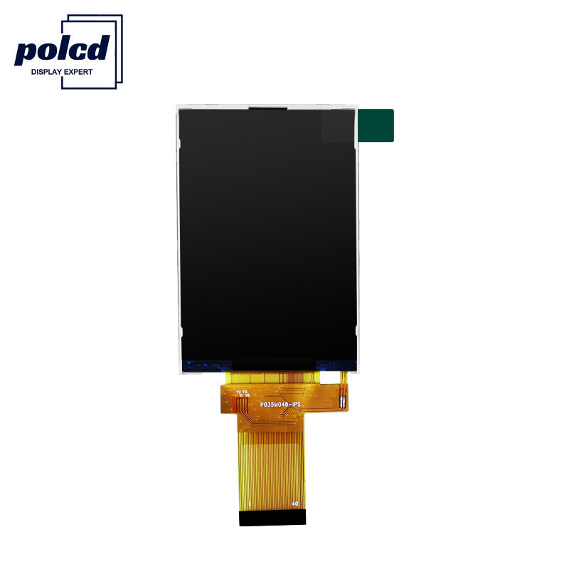 Polcd 73.44 มม. IPS TFT LCD จอแสดงผล 3.5 นิ้ว Hdmi Lcd 320X480 พิกเซล