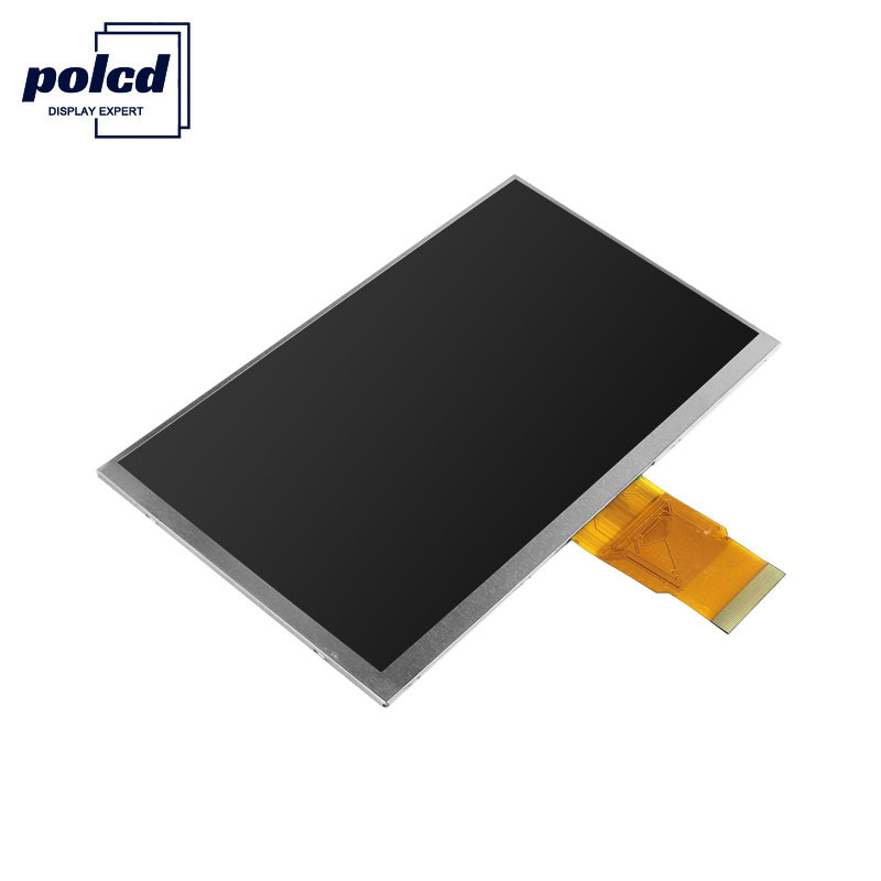 Polcd 300cd / M 7 นิ้ว 800x480 RGB 24 บิตความสว่างสูงจอแสดงผล LCD อุตสาหกรรม