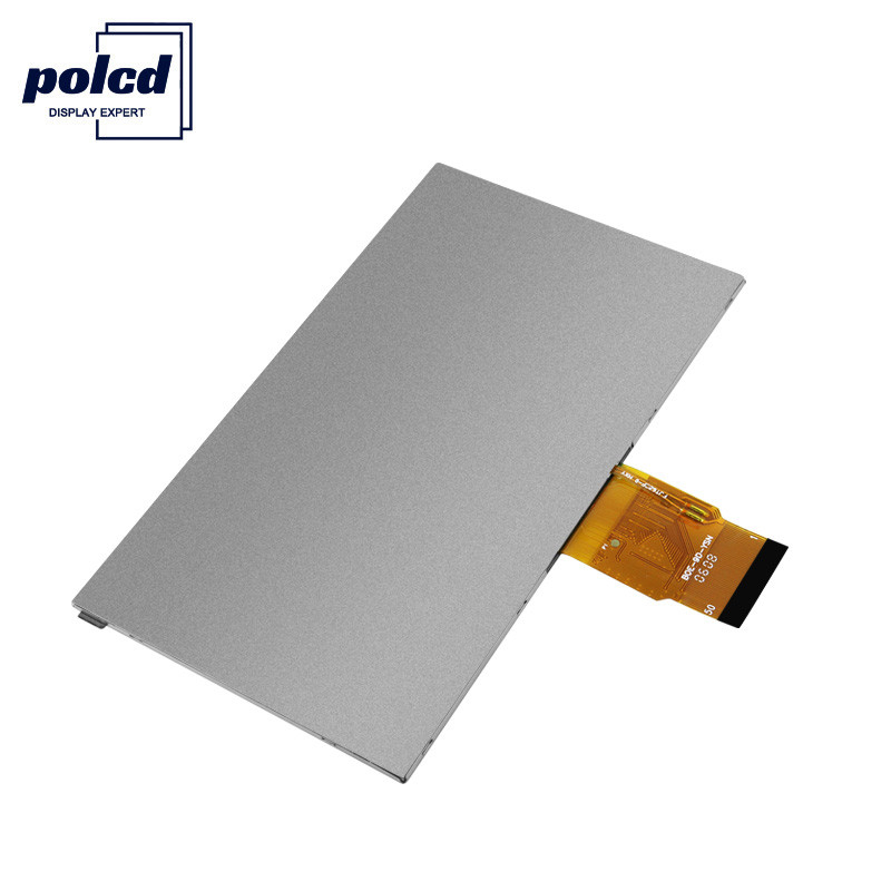 Polcd 300cd / M 7 นิ้ว 800x480 RGB 24 บิตความสว่างสูงจอแสดงผล LCD อุตสาหกรรม