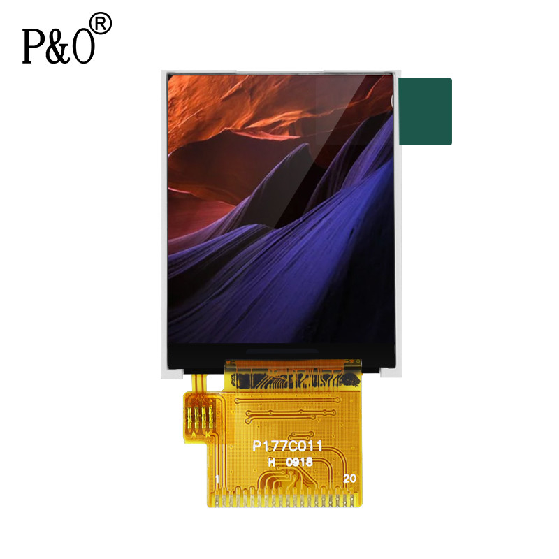 Polcd ความละเอียด 128 * 160 1.77 TFT LCD ST7735S จอแสดงผล TFT LCD เพื่อการพาณิชย์