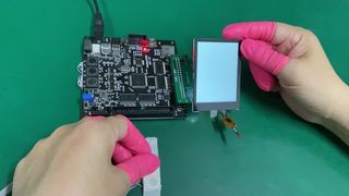 Polcd หน้าจอสัมผัส LCD ขนาด 2.8 นิ้ว