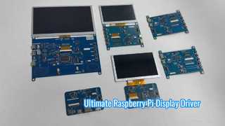 Polcd คุณภาพสูง Raspberry Pi จอแสดงผล Multi-function LCD Driver Board สำหรับ DIY Monitor