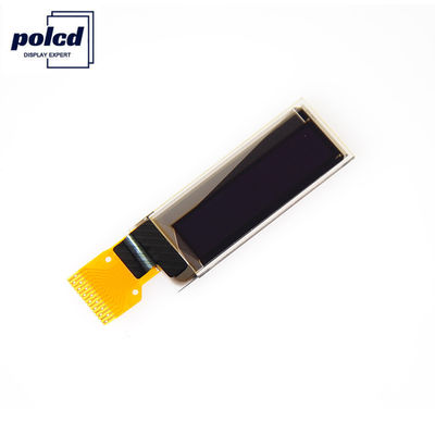 Pmoled I2C โมดูล Oled ขาวดำขาวน้ำเงิน Polcd ความละเอียด 0.91 นิ้ว 128x32
