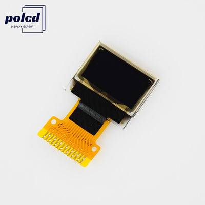 Polcd Mini Size 0.49 Inch 64x32 Monochrome OLED Display 4Wire SPI I2C สีขาว