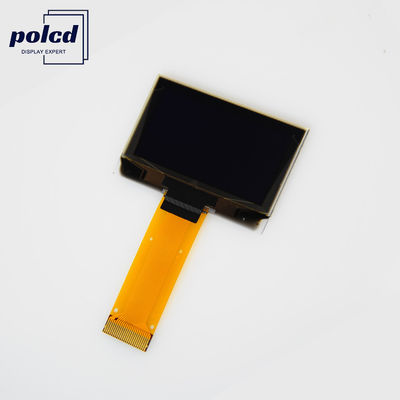 I2C Active Matrix ไดโอดเปล่งแสงอินทรีย์ 128x64 โมดูลแสดงผล Oled Polcd 1.54