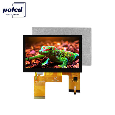 4.3 นิ้ว Tft Lcd Screen Module 800x480 อินเตอร์เฟซ Rgb ปกติดํา