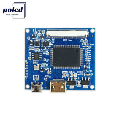 VGA Polcd Universal Lcd Controller Board ปรับแต่ง TTL RGB 40 Pin 50 Pin FPC