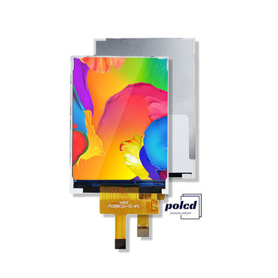 Polcd LCD ขนาดเล็ก 2.8' 240x320 อุตสาหกรรม IPS สีจอเต็มภาพ 2.8 นิ้ว ท่าขนาน TFT LCD Display