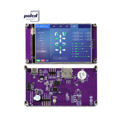Polcd 3.5 นิ้ว Serial Port คําสั่ง Screen LCD Modules TFT Display HMI หน้าจอสัมผัส