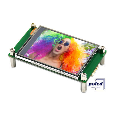 Polcd 2.4 นิ้ว TFT LCD Resistive Touch Screen Module 240*320 SPI Serial Port จอแสดงผลสําหรับ arduino